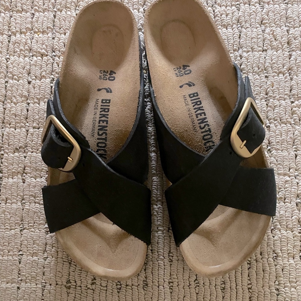 Birkenstock Sienna Big Buckle - Oiled Leather
